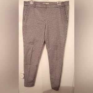 Michael kors black and white check Gingham pants